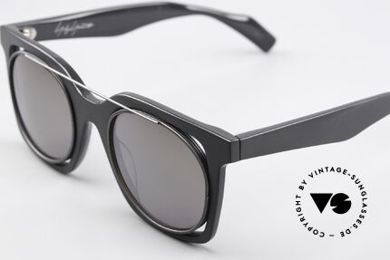 Yohji Yamamoto YY7008 Oversize Design Avantgarde, ausdrucksstarke Designersonnenbrille mit Charakter, Passend für Damen