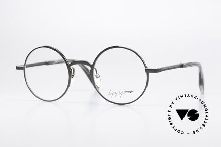 Yohji Yamamoto YY3007 Runde Brille Avantgarde Details