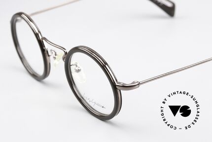 Yamamoto YY1003 Avantgarde Designerbrille, runde, ausdrucksstarke Designerbrille mit Charakter, Passend für Herren und Damen