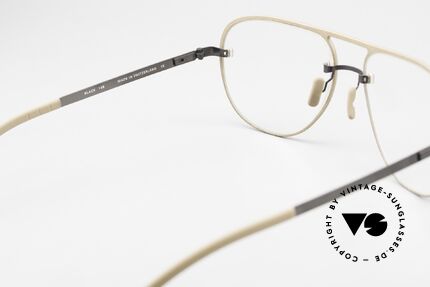 Götti Perspective Bold03 Innovative Pilotenbrille, die DEMO-Gläser können beliebig getauscht werden, Passend für Herren