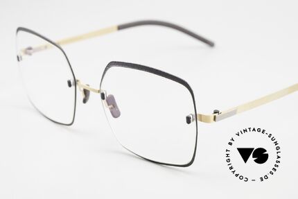 Götti Perspective Bold07 Oprah Winfrey Eyewear, eine randlose Brille mit additiver Deko-Umrandung, Passend für Damen