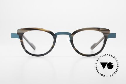 Anne Et Valentin Feist Vintage Brille Kombo 2014, Kombi-Brille = Materialkombi von 'Anne Et Valentin', Passend für Damen