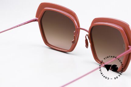 Caroline Abram Warda Sehr Feminine Sonnenbrille, Größe: large, Passend für Damen