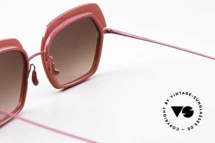 Caroline Abram Warda Sehr Feminine Sonnenbrille, Größe: large, Passend für Damen