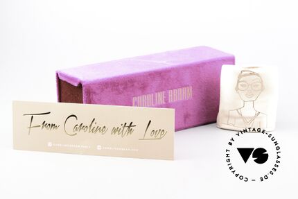 Caroline Abram Warda Sehr Feminine Sonnenbrille, Größe: large, Passend für Damen