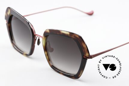 Caroline Abram Warda Damensonnenbrille 60er Stil, sinnbildlich für den Sixites vintage Style Miamis, Passend für Damen