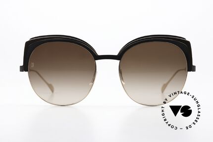 Caroline Abram X-Quise 1 Large Sixties Style Design, eine zauberhafte Damen-Sonnenbrille aus Paris, Passend für Damen