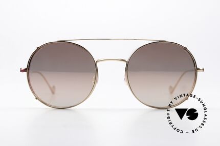 Caroline Abram Virginia Damenbrille mit Sonnen-Clip, eine zauberhafte Damen-Sonnenbrille aus Paris, Passend für Damen