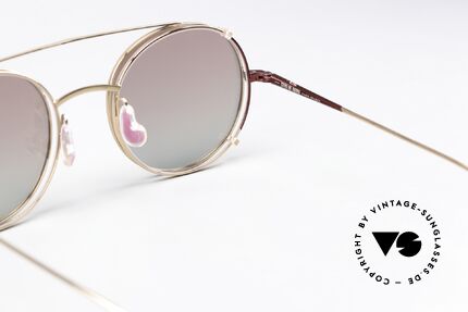 Caroline Abram Virginia Damenbrille mit Sonnen-Clip, Größe: small, Passend für Damen