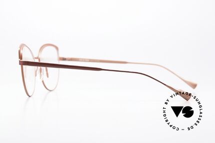 Caroline Abram Ysia Feminine Brille Rockabilly, mit kräftigen Farben und sehr femininen Formen, Passend für Damen