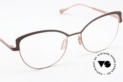 Caroline Abram Ysia Feminine Brille Rockabilly, ungetragenes Exemplar aus dem Jahre 2019; Vertu, Passend für Damen