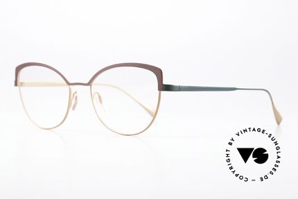 Caroline Abram Yoko Sehr Feminine Brille 60er Stil, inspiriert vom Charme Floridas der 1960er Jahre, Passend für Damen
