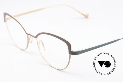 Caroline Abram Yoko Sehr Feminine Brille 60er Stil, sinnbildlich für den Sixites vintage Style Miamis, Passend für Damen
