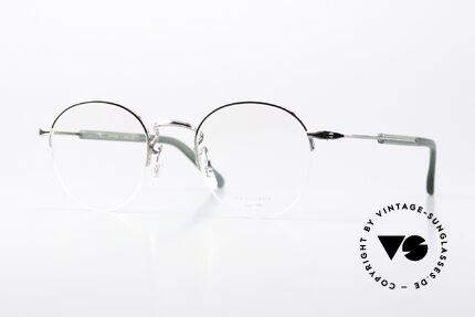 Masunaga GMS-110 Nylor Pantobrille Unisex, Masunaga Brille, Modell GMS-110, Gr. 46-22, c. 21, Passend für Herren und Damen