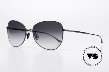 Masunaga 9003 Sehr Elegante Sonnenbrille, Masunaga = Pionier der Brillenfertigung in Fukui, Passend für Damen