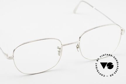 Gernot Lindner GL-301 Eckige Brille 925er Silber, Unisex-Pantodesign für Damen & Herren zugleich, Passend für Herren und Damen