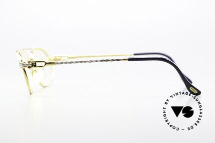 Fred Fregate - M Luxus Seglerbrille M Fassung, mit original Fred Verpackung: Box, Lederetui, Zertifikat, Passend für Herren