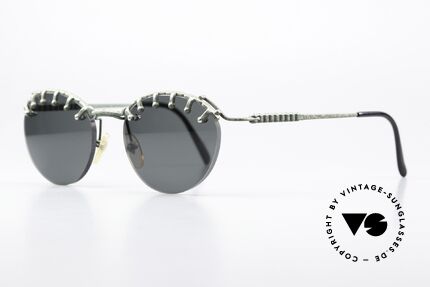 Jean Paul Gaultier 56-5103 Rihanna Vintage Brille, ausgesprochen originell und ein echter Hingucker, Passend für Damen
