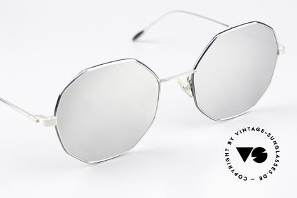 Yuichi Toyama US-013 Titan Silber Verspiegelt, Toyama Brillen = Minimalismus in Design & Funktion, Passend für Herren und Damen