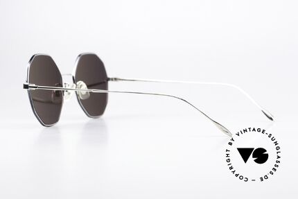 Yuichi Toyama US-013 Titan Silber Verspiegelt, ungetragenes Modell von 2018 (für Design-Liebhaber), Passend für Herren und Damen