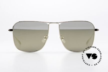 USh by Yuichi Toyama US-012 Made In Japan Insiderbrille, federleicht mit geteilt verspiegelten Sonnengläsern, Passend für Herren und Damen