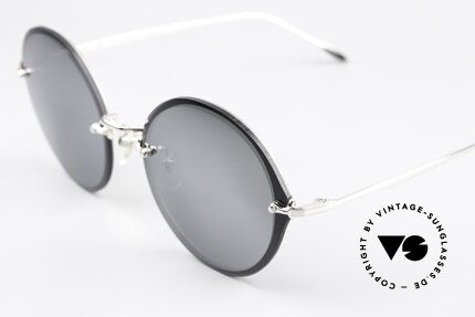 USh by Yuichi Toyama US-006 Designersonnenbrille Randlos, Yuichi Toyama wurde inspiriert von Alexander Calder, Passend für Damen