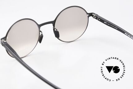 Götti Tamal-S Runde Titan Sonnenbrille, die Sonnengläser können ggf. auch getauscht werden, Passend für Herren und Damen