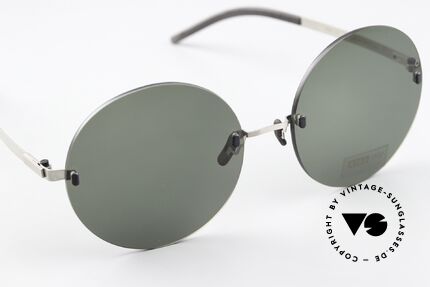 Götti Perspective PRS02 Randlose Sonnenbrille, ungetragenes Designerstück von 2017, mit Hartetui, Passend für Herren und Damen