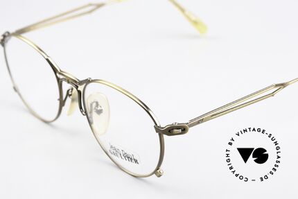 Jean Paul Gaultier 55-2177 Gebranntes Gold Rahmen 90er, ein wahres Designer-Stück in absoluter TOP-Qualität!, Passend für Herren und Damen
