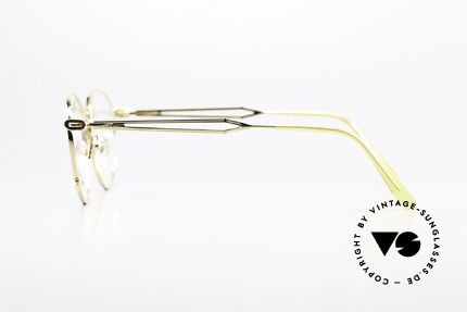 Jean Paul Gaultier 55-2177 Rare Brille Large Size 51mm, ungetragen (wie alle unsere vintage GAULTIER Brillen), Passend für Herren und Damen