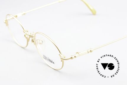 Jean Paul Gaultier 55-6109 Runde Vintage Brille 90er, ein echtes Designerstück in herausragender Qualität!, Passend für Herren und Damen