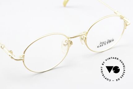 Jean Paul Gaultier 55-6109 Runde Vintage Brille 90er, unbenutzt (wie alle unsere vintage GAULTIER Brillen), Passend für Herren und Damen