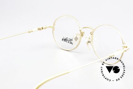 Jean Paul Gaultier 55-6109 Runde Vintage Brille 90er, KEINE RETRObrille, ein kostbares ORIGINAL von 1997, Passend für Herren und Damen