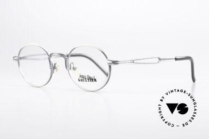 Jean Paul Gaultier 55-7107 Vintage Rahmen von 1997, orig. DEMO-Gläser (inzwischen eine Sammler-Brille), Passend für Herren und Damen