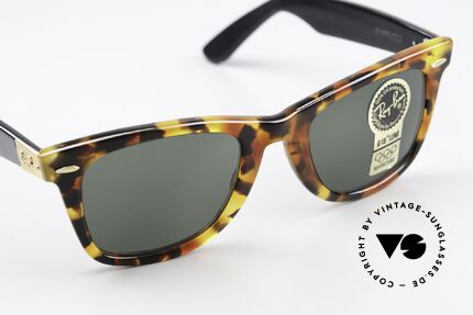 Ray Ban Wayfarer I Limited Deluxe Edition USA, KEIN Retronachbau, sondern ein echtes USA-Original, Passend für Herren und Damen