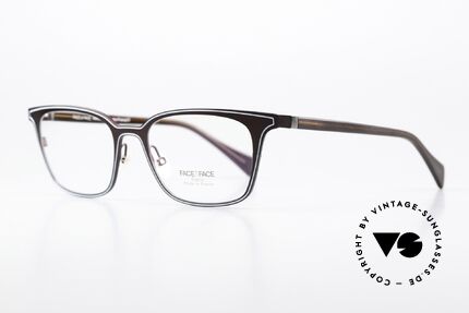 Face a Face Vicky 3 Design Mit Feinen Linien, Metallfront mit sehr feinen Linien, dezent koloriert, Passend für Damen