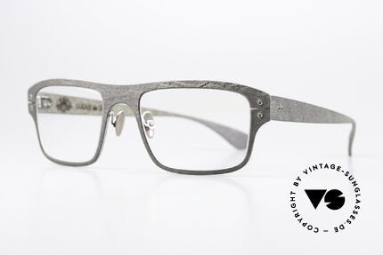 Lucas de Stael Petrus P11 Stein Und Echtes Rindsleder, tatsächlich gemacht aus Metall, Gestein und Leder, Passend für Herren