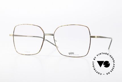 Götti Daria Feminine Titanium Brille Details