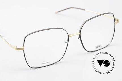 Götti Daria Damenbrille aus Titanium, die DEMO-Gläser können beliebig getauscht werden, Passend für Damen Götti Daria Damenbrille aus Titanium, die DEMO-Gläser können beliebig getauscht werden, Passend für Damen