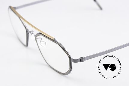 Lindberg 9756 Strip Titanium Interessante Farbkombination, trägt für uns das Prädikat "TRUE VINTAGE LINDBERG", Passend für Herren
