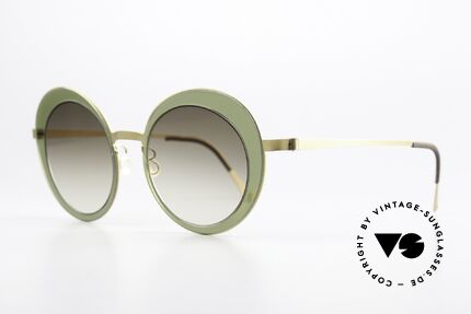 Lindberg 8401 NOW Stylische Damen Sonnenbrille, sehr filigran und dennoch ein absoluter Hingucker!, Passend für Damen