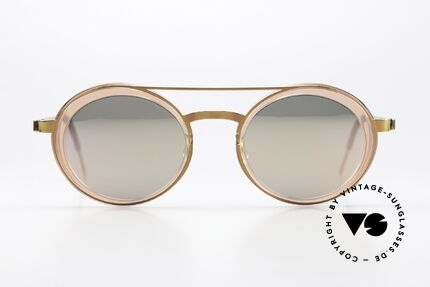 Lindberg 8410 Sun Titan Rahmen Mit Seitenblenden, echtes Designer-Modell 8410, Gr. 47/21, col. P60, Passend für Damen