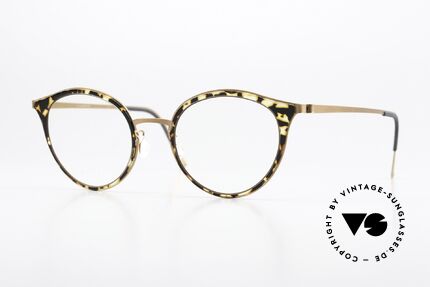 Lindberg 9728 Strip Titanium Sehr Feminines Brillendesign, entzückende Lindberg Strip Titan Damenbrille; 2017, Passend für Damen