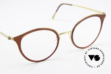 Lindberg 9728 Strip Titanium Sehr Weibliches Brillendesign, ungetragenes Designerstück mit orig. Etui von Lindberg, Passend für Damen