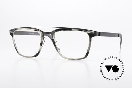 Lindberg 4507 MøF Titanium Auswechselbare Glasfassung, praktisch geniale Lindberg MøF Titanium Herren-Brille, Passend für Herren