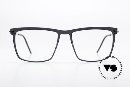 Lindberg 6515 NOW Vintage Designerbrille Eckig, Modell 6515, Größe 54/17mm für Damen und Herren, Passend für Herren und Damen