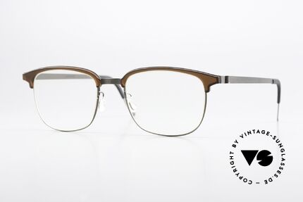 Lindberg 9835 Strip Titanium Herrenbrille Kombibrille Details