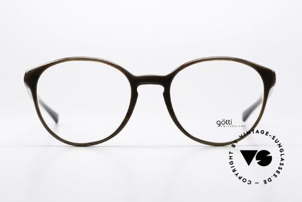 Götti Basti Genuine Horn Damenfassung, extrem seltenes Designerstück aus echtem Naturhorn, Passend für Damen