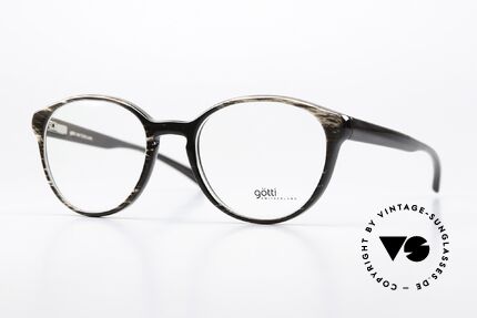 Götti Basti Damals 1200€ Verkaufspreis, Götti Basti BM Echthorn-Brille in Größe 47-19, 135, Passend für Damen