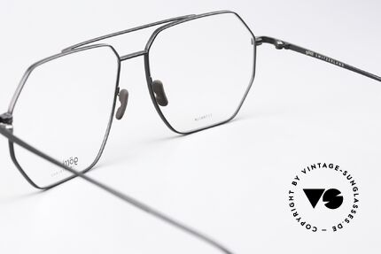 Götti Dice Eckige XL Titanium Brille, Größe: extra large, Passend für Herren